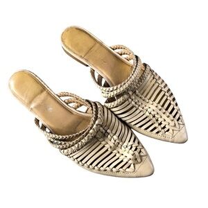 Matisse  Tuscan Mule Braided Slip On Flats Boho